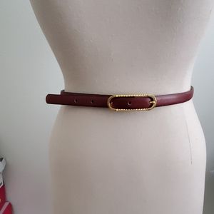 Princess gardner leather belt